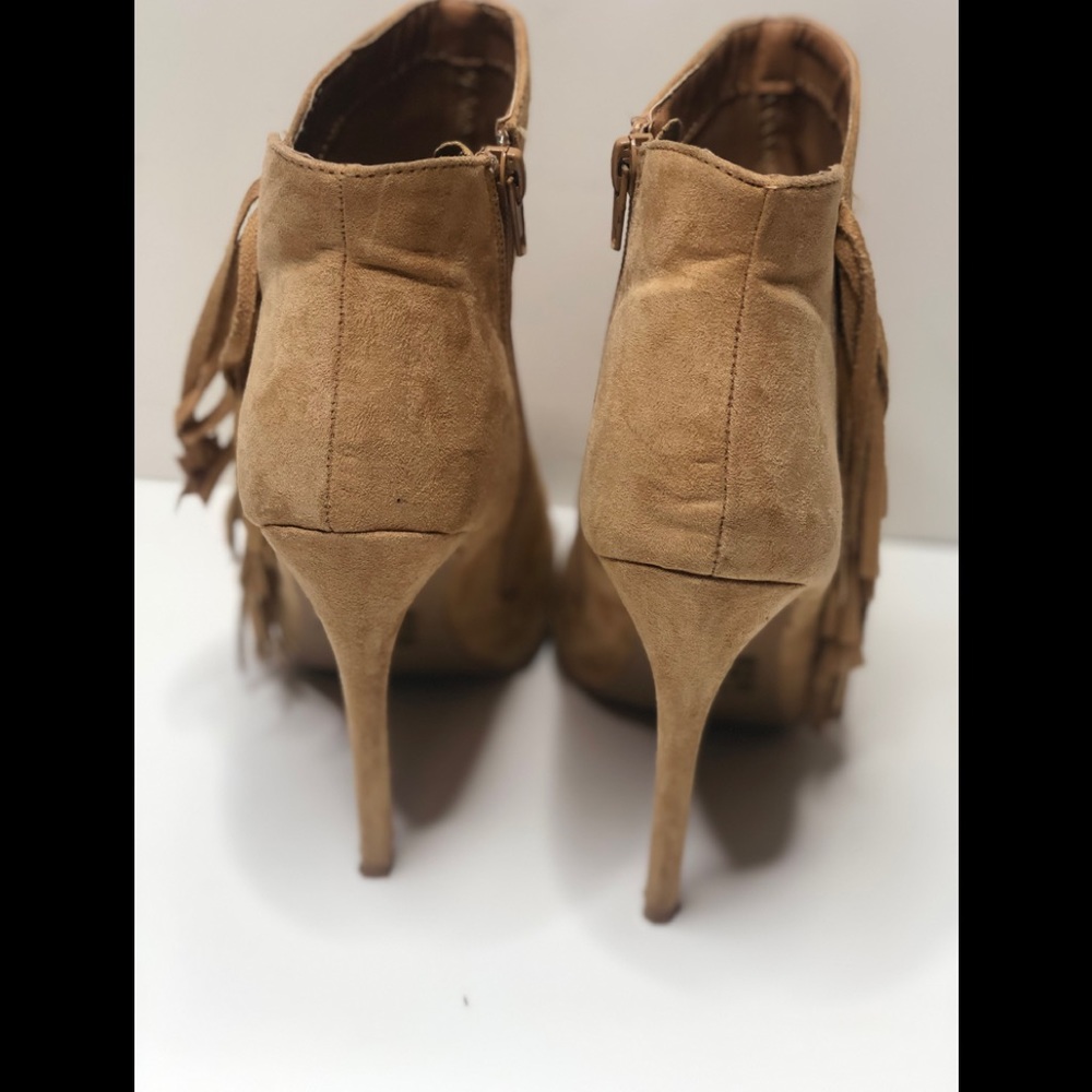 Qupid Open Toe Boot Heel - image 4